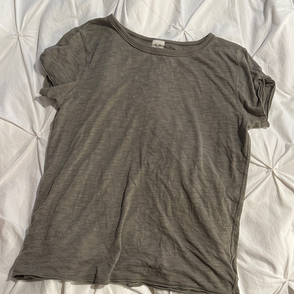 We The Free olive Short Sleeve Tee